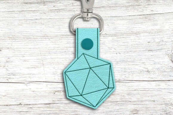 D20 Key Fob ITH Applique: A Maker’s Review