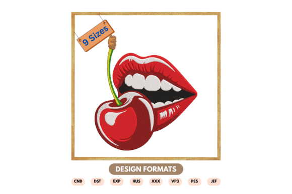 Fashion Lips Embroidery Design: A Maker’s Review