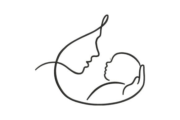 Mother and Baby Line Embroidery: A Designer Review