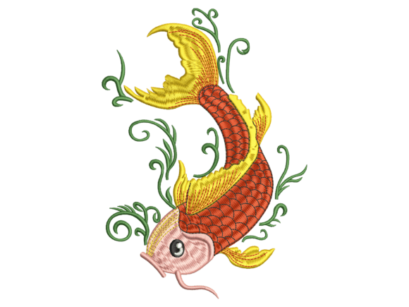 Red Koi Fish Embroidery: A Designer’s Review