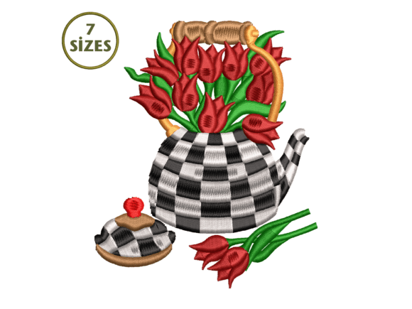Tulip Teapot Embroidery Design: A Maker’s Review
